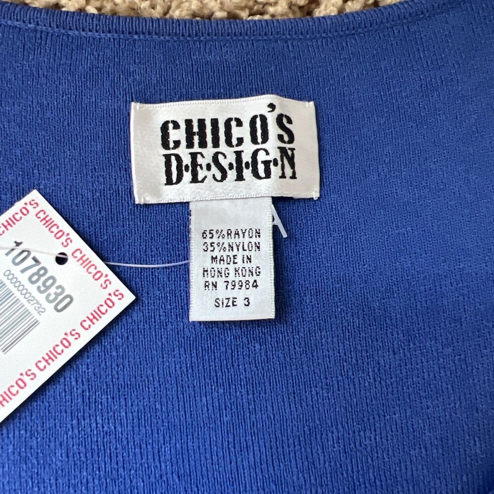 Chicos NWT Knit Tank Tops Lot of 3 Womens 3 / XL Layering Career Minimalist - Picture 4 of 11